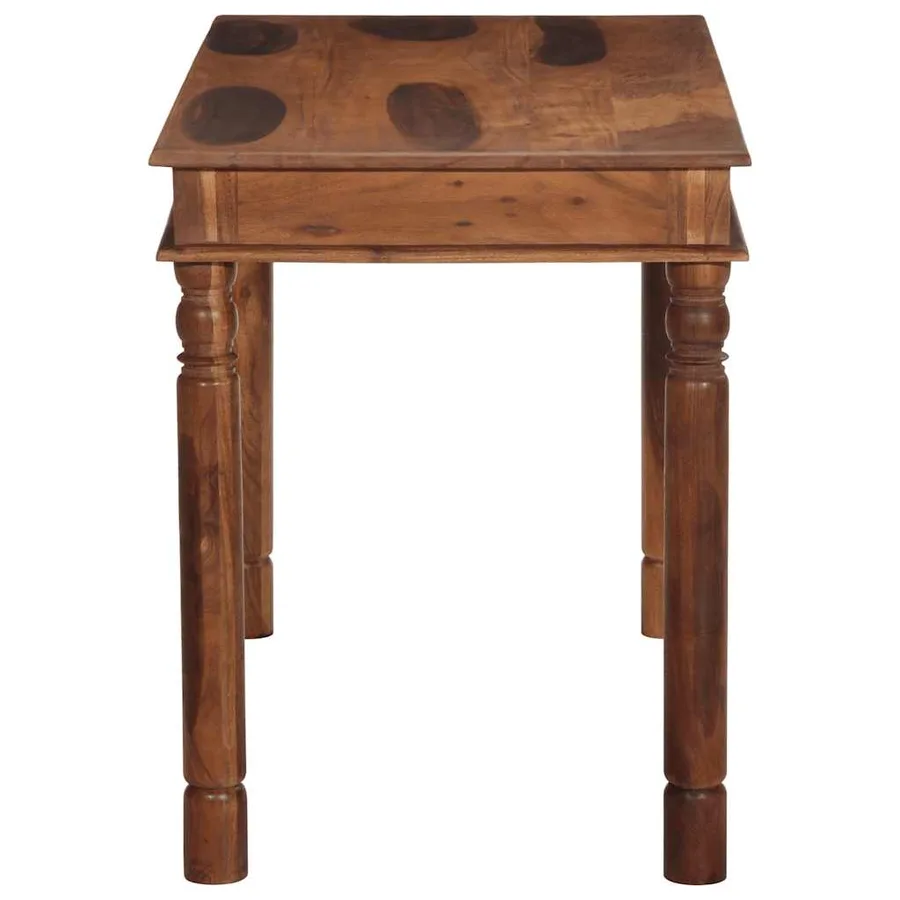 Table à manger 120x60x77 cm bois massif d'acacia - 3