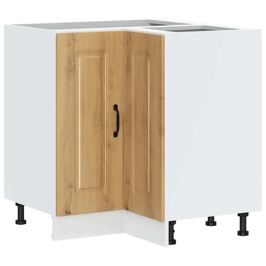 Armoire d'angle de cuisine Kalmar chêne artisanal - 2