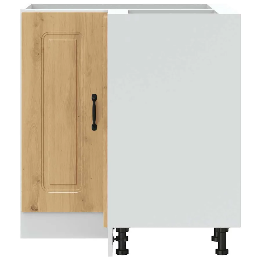 Armoire d'angle de cuisine Kalmar chêne artisanal - 5