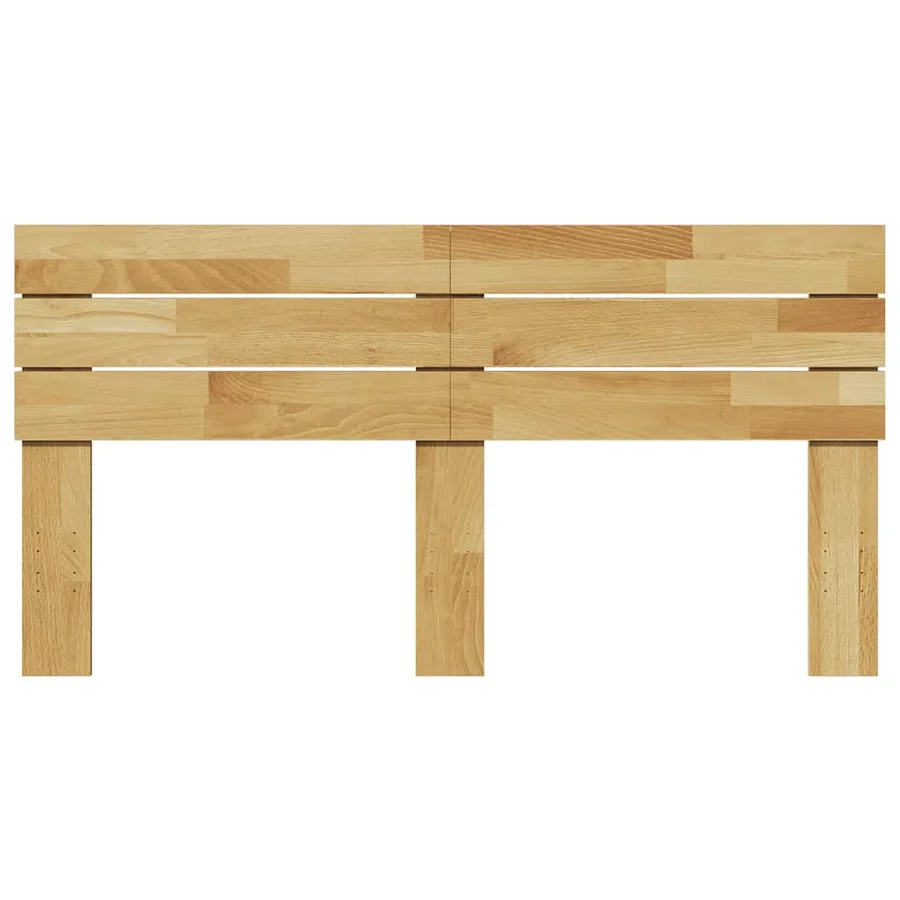 Tête de lit 140 cm en bois massif de chêne - 4