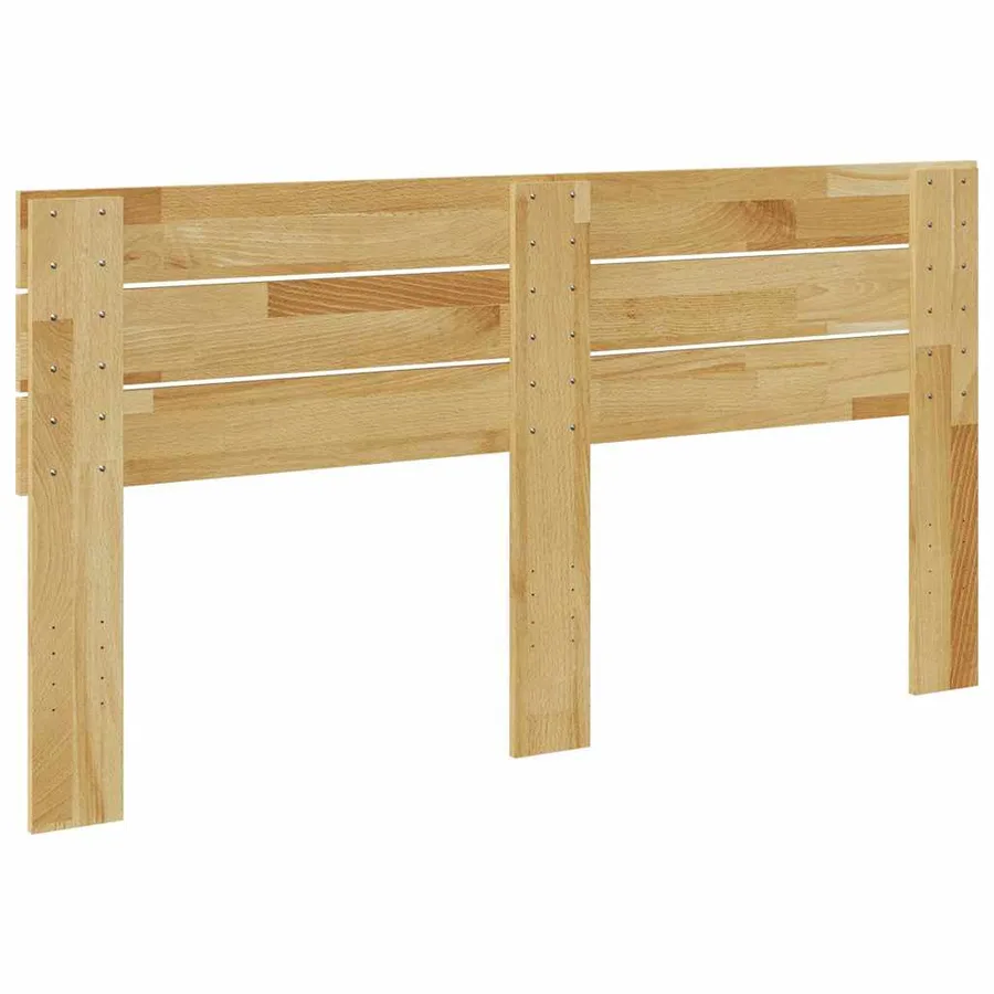 Tête de lit 140 cm en bois massif de chêne - 6