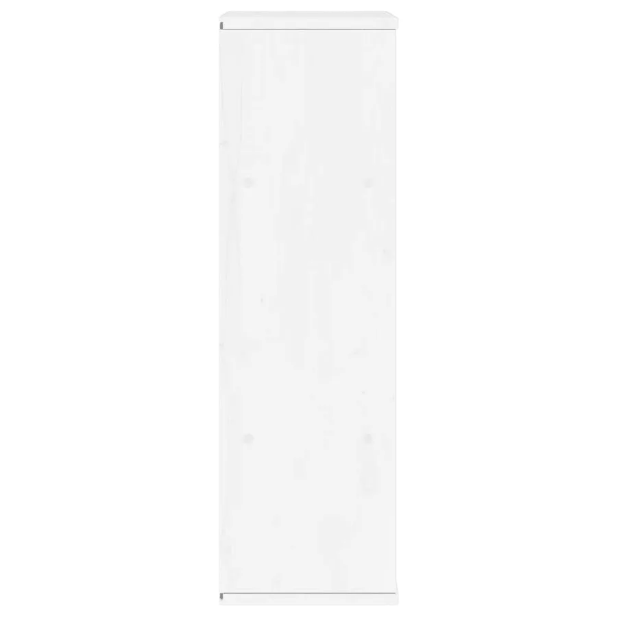 Armoire latérale tiroirs ODDA blanc 40x24x79 cm bois massif pin - 7