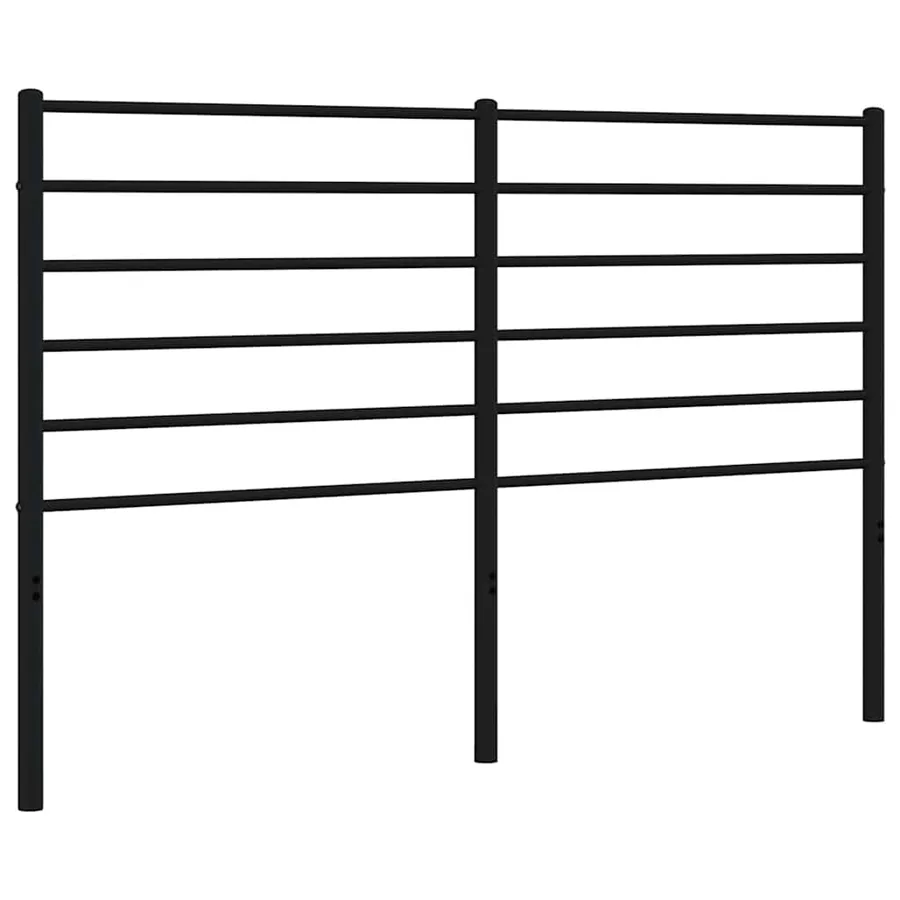 Tête de lit de remplacement métal noir 150 cm - 2