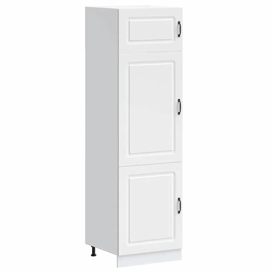Armoire de cuisine Kalmar blanc bois d'ingénierie - 2