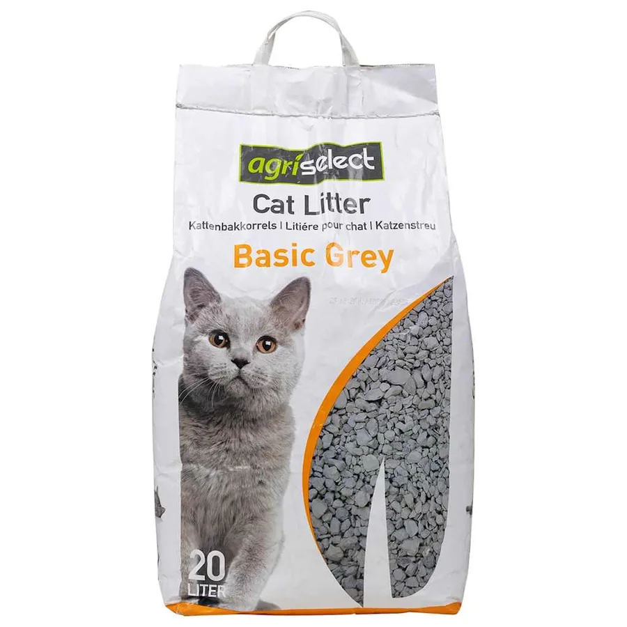 Litière pour chat avec poudre pour bébé, parfum Bentonite, 20 L - 3
