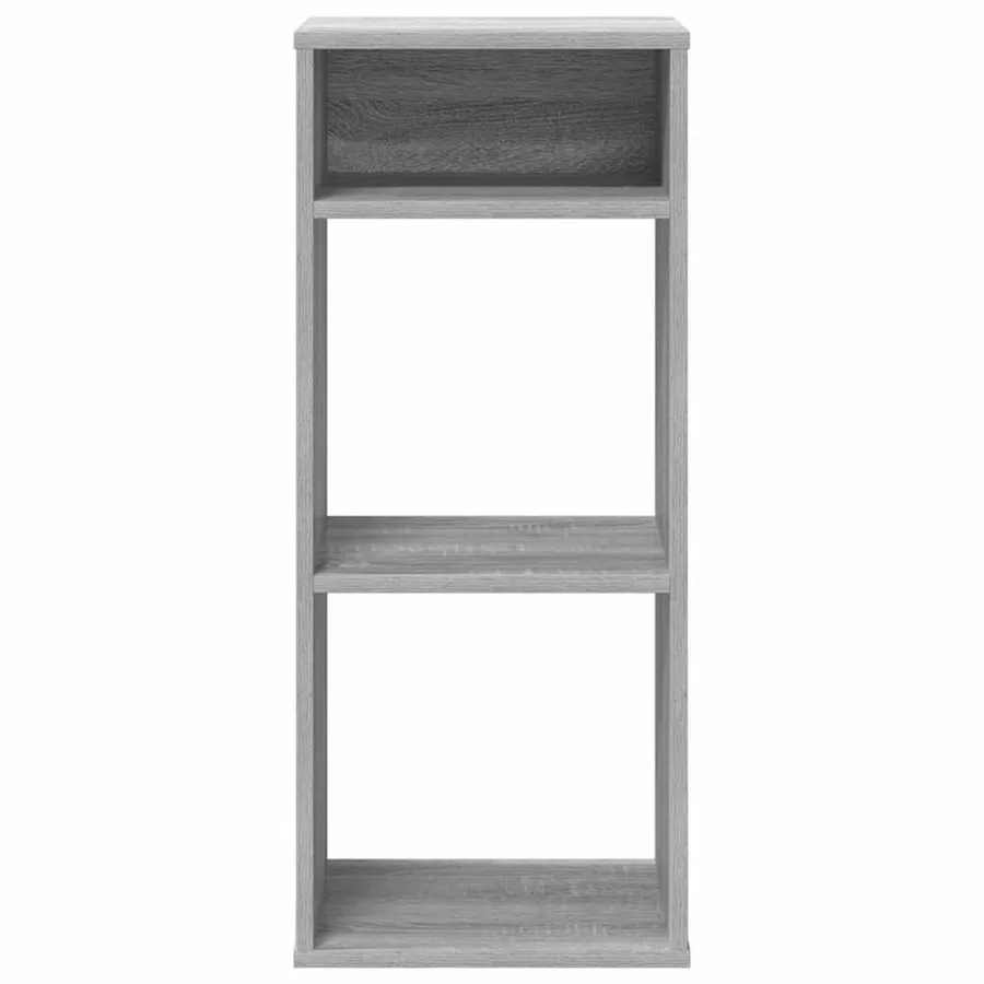 Bibliothèque sonoma gris 34x31x80 cm bois d'ingénierie - 4