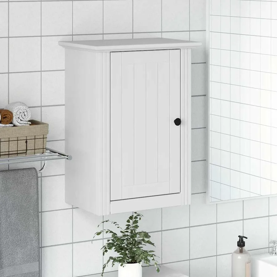 Armoire murale de salle de bain BODO blanc 44x30x60 cm - 3