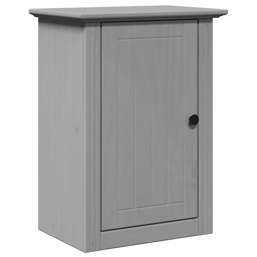 Armoire murale de salle de bain BODO gris 44x30x60 cm - 2