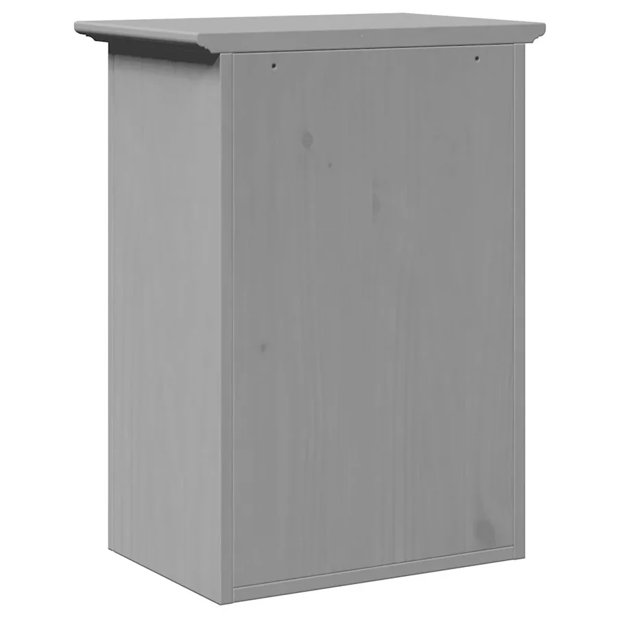 Armoire murale de salle de bain BODO gris 44x30x60 cm - 6