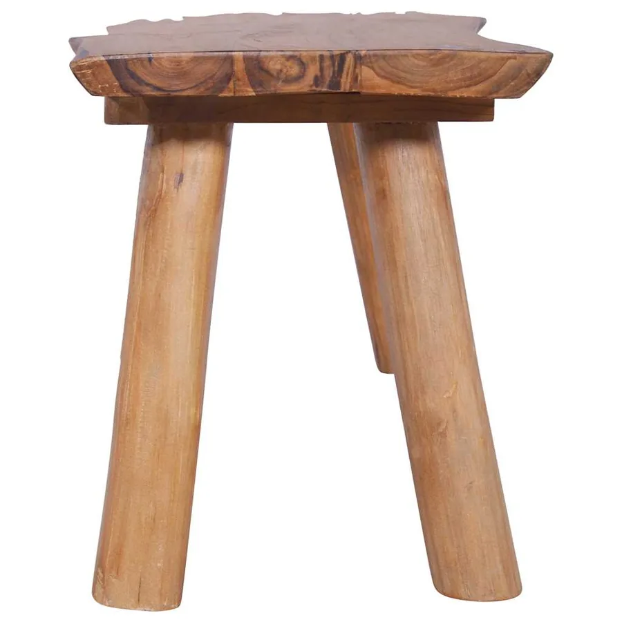 Banc de jardin 120 cm Bois de teck solide - 3