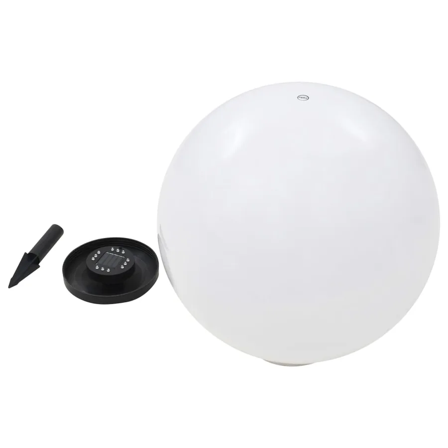 Lampes solaires sphériques LED de jardin 2 pcs 50 cm RVB - 9
