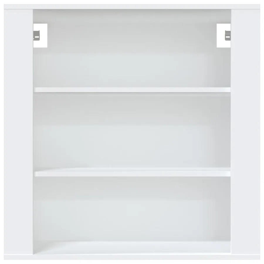 Armoire murale Blanc 80x33x80 cm Bois d'ingénierie - 3