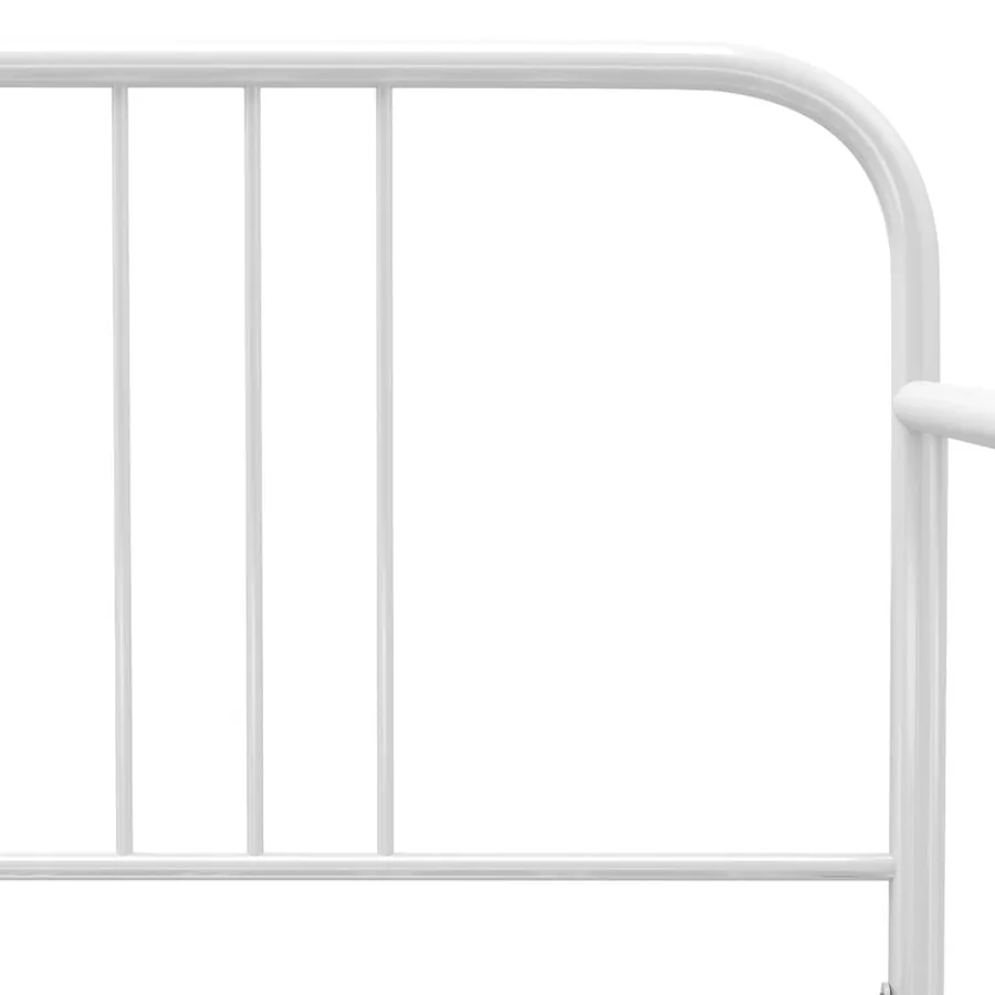Cadre de canapé-lit extensible sans matelas blanc 90x200 cm - 10
