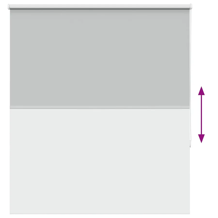 Store enrouleur occultant café 125x175cm largeur du tissu - 9