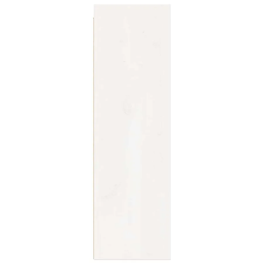 Armoire murale Blanc 30x30x100 cm Bois de pin massif - 6