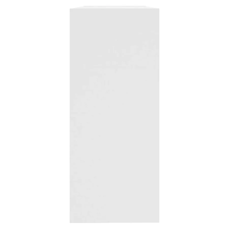 Bibliothèque/Séparateur de pièce Blanc 100x30x72 cm - 4