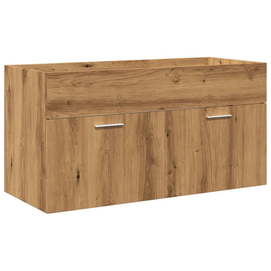Ensemble de meubles salle de bain 5 pcs bois d'ingénierie - 8