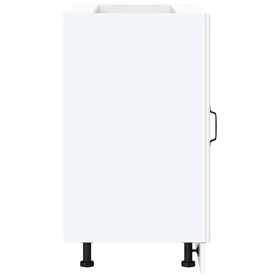 Armoire de cuisine Kalmar blanc bois d'ingénierie - 6
