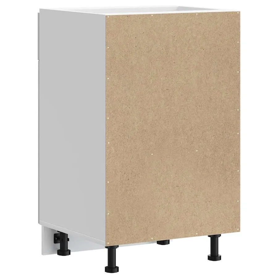 Armoire de cuisine Kalmar blanc brillant bois ingénierie - 7