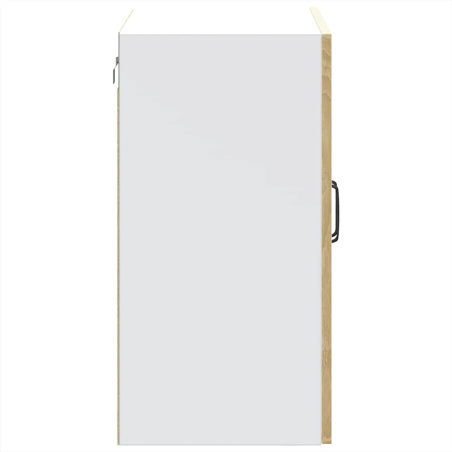 Armoire murale de cuisine avec porte vitrée "Kalmar" en bois d'ingénierie chêne Sonoma - 8