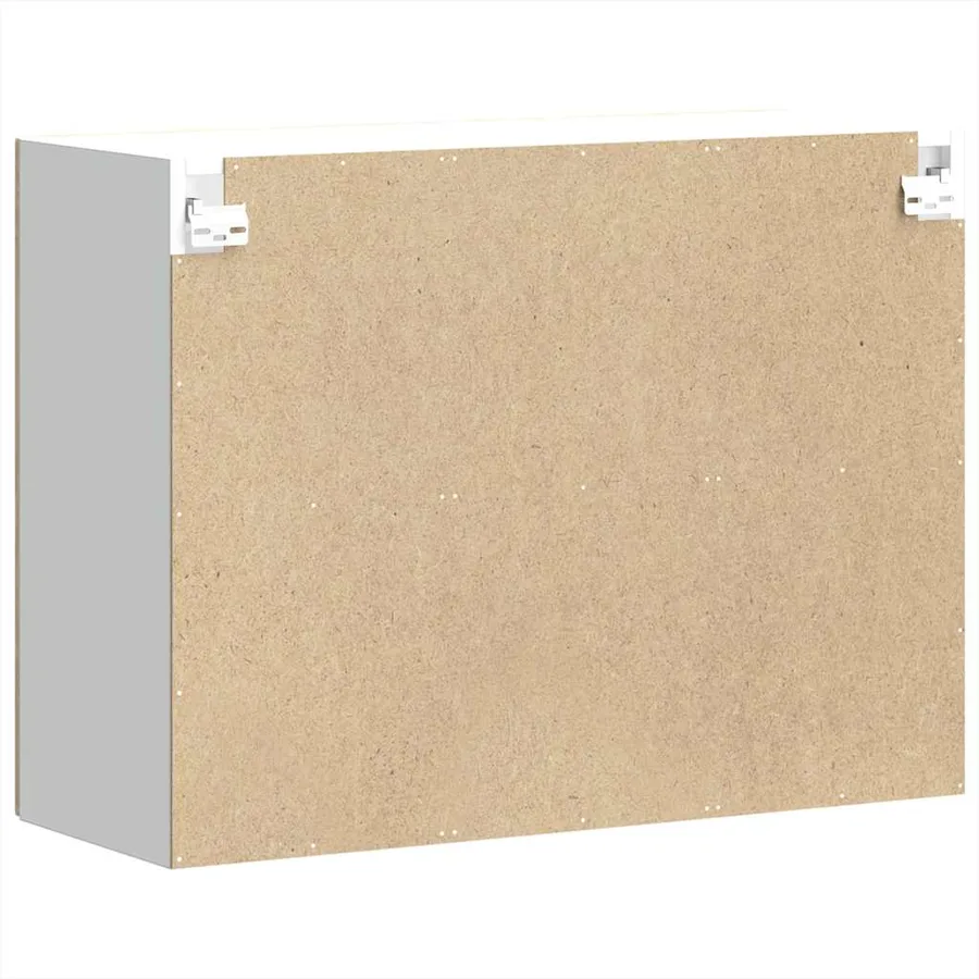 Armoire murale de cuisine avec porte vitrée "Kalmar" en bois d'ingénierie chêne Sonoma - 9