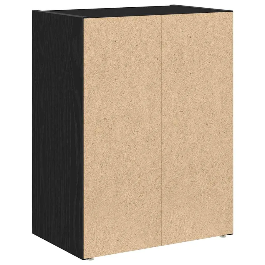 Bibliothèque chêne noir 40x24x52 cm bois d'ingénierie - 7