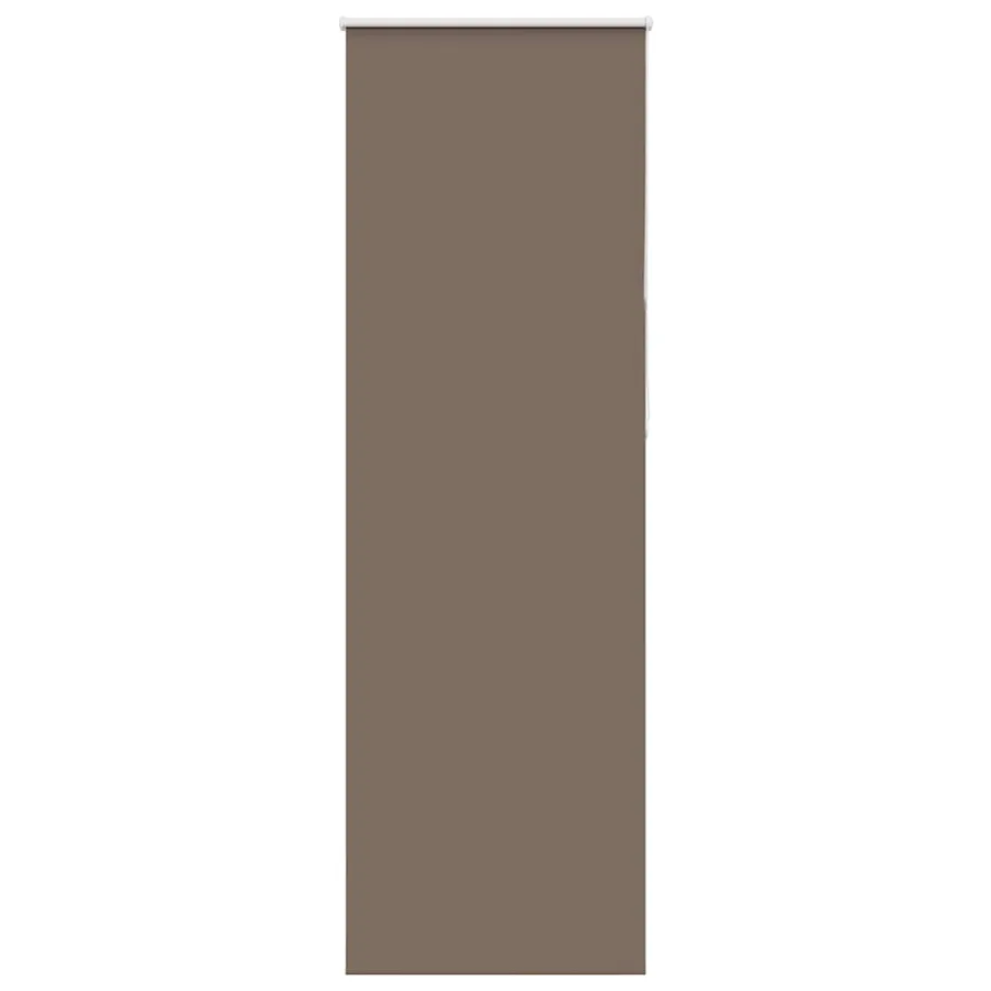 Store enrouleur occultant café 80x210cm largeur du tissu 75,7cm - 2