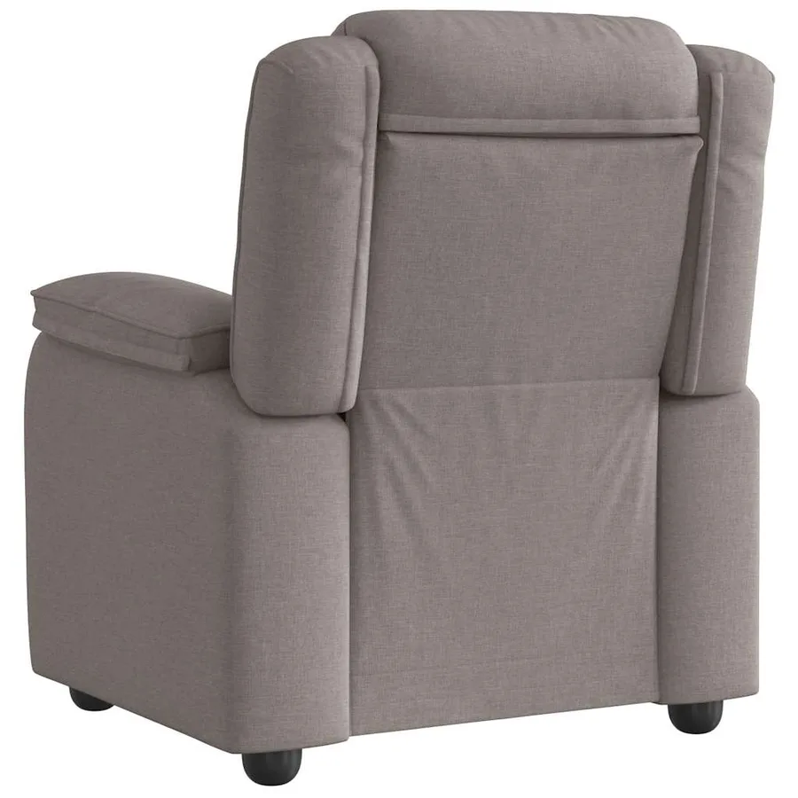 Fauteuil inclinable Taupe Tissu - 5