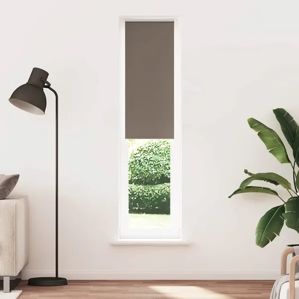 Store enrouleur occultant café 55x230cm largeur du tissu 50,7cm