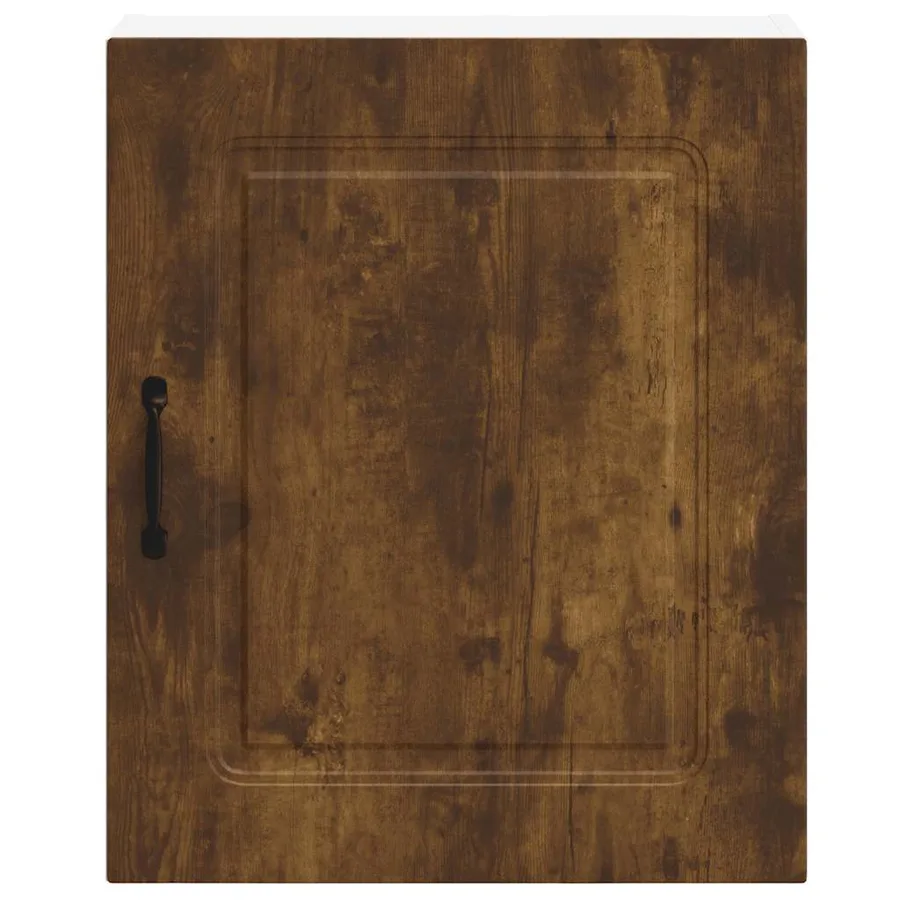 Armoires murales de cuisine 2 pcs Kalmar en bois d'ingénierie chêne fumé - 6