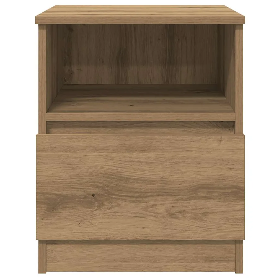 Tables chevet 2 pcs chêne artisanal 40x40x50 cm bois ingénierie - 5