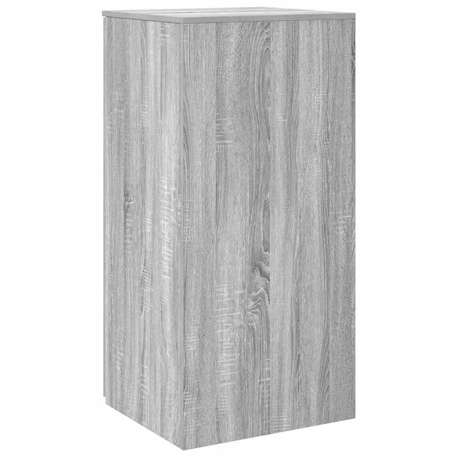 Armoire de rangement sonoma gris 50x45x103,5 cm bois ingénierie - 6