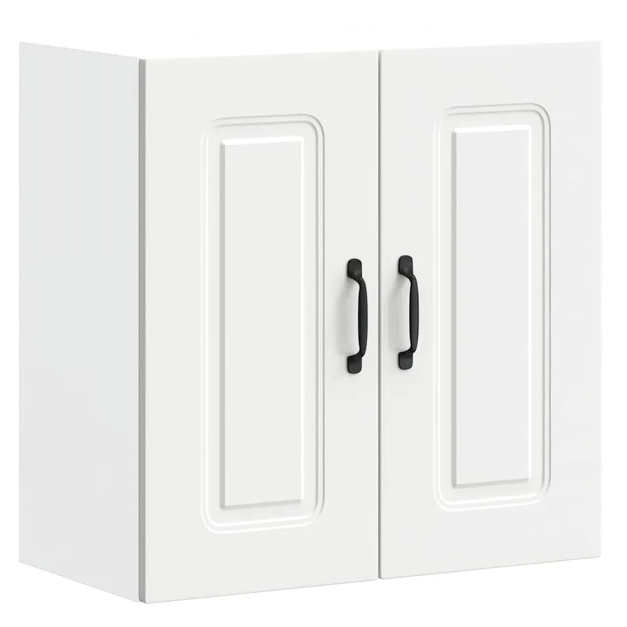 Armoire murale de cuisine Kalmar blanc bois d'ingénierie - 2