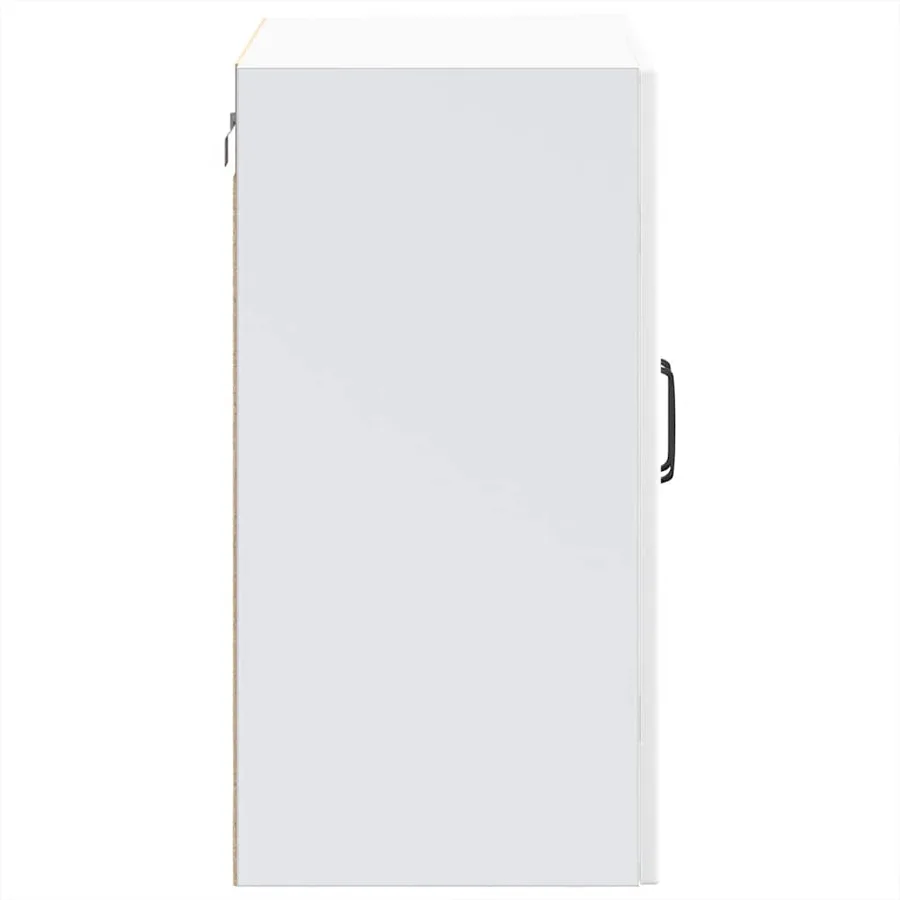 Armoire murale de cuisine avec porte en verre Lucca blanc - 8