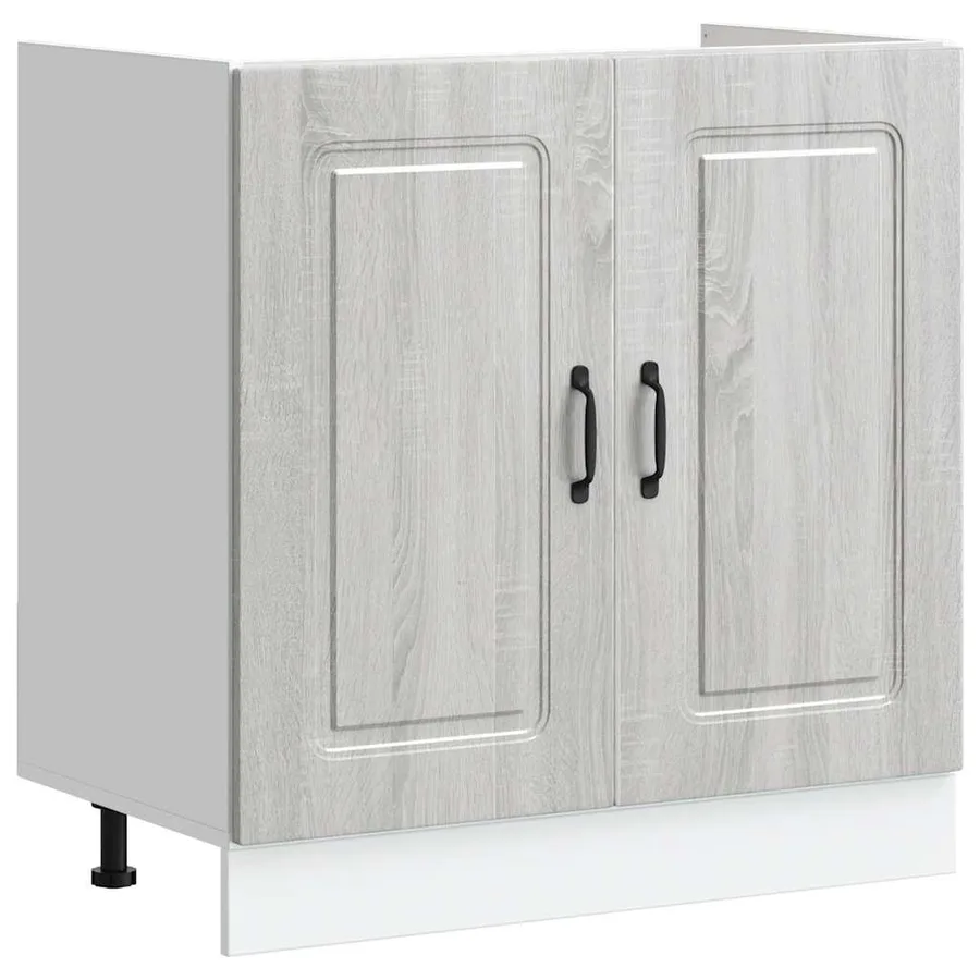 Meuble bas pour évier Kalmar chêne sonoma bois ingénierie - 2