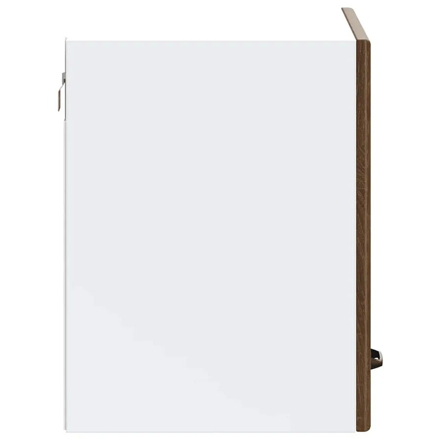 Armoire murale de cuisine Kalmar chêne marron bois d'ingénierie - 6