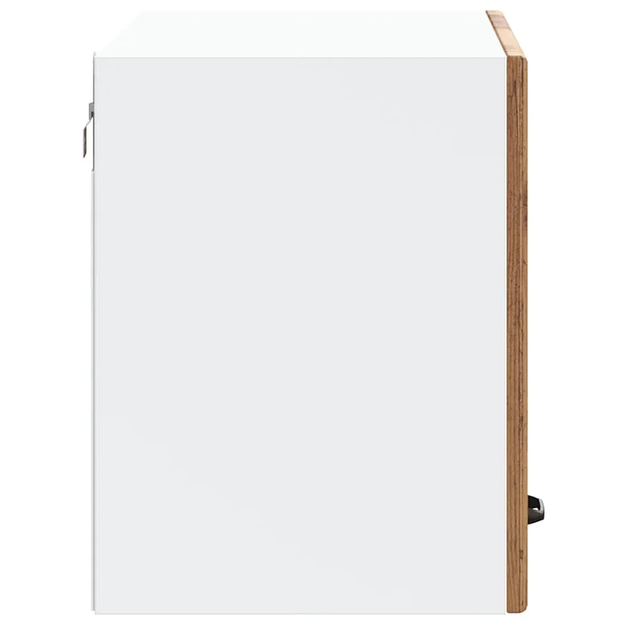 Armoire murale de cuisine Lucca vieux bois bois ingénierie - 6