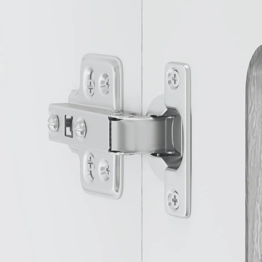 Armoire murale de cuisine avec porte vitrée "Kalmar" Bois d'ingénierie gris Sonoma - 10