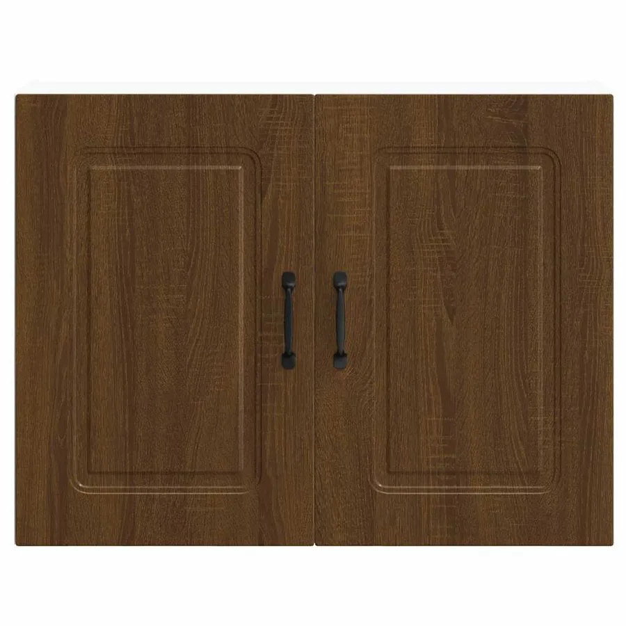 Armoire murale de cuisine Kalmar chêne marron bois d'ingénierie - 6
