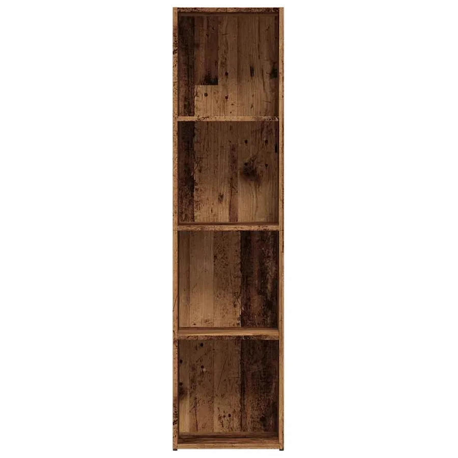 Bibliothèque vieux bois 36x30x143 cm Bois d'ingénierie - 5