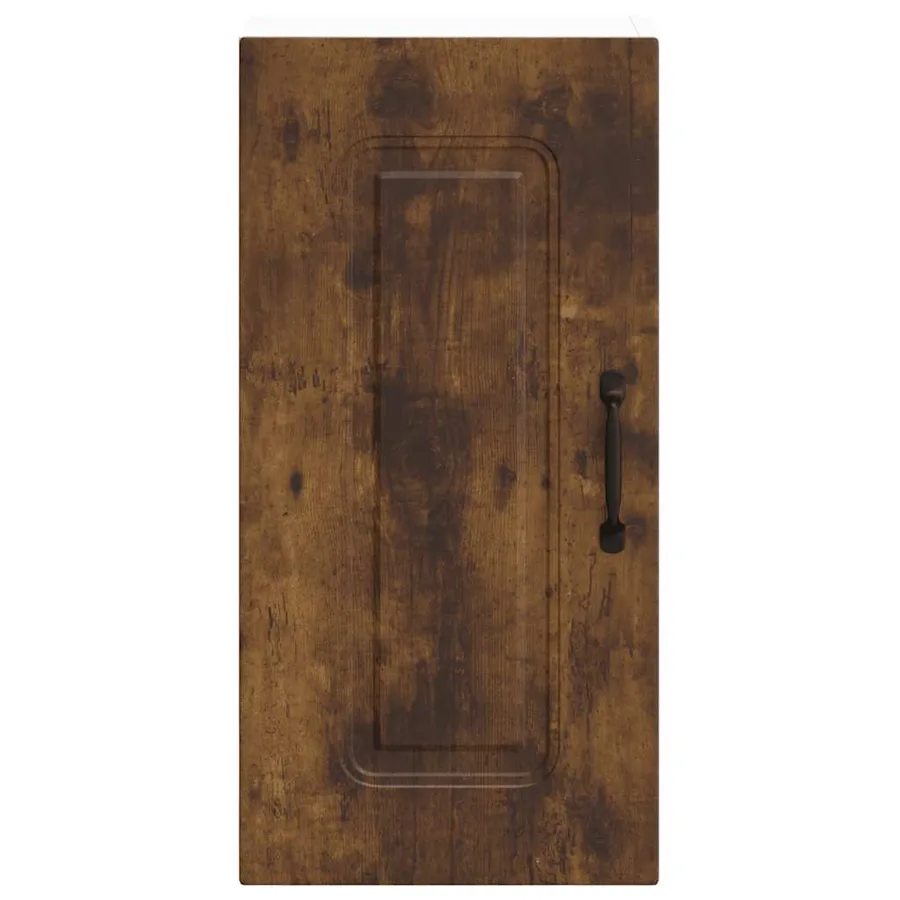 Armoire murale de cuisine Kalmar chêne fumé bois d'ingénierie - 4