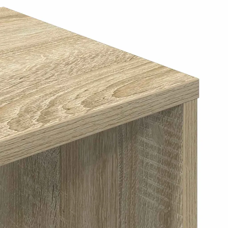 Bibliothèque chêne sonoma 34x31x112 cm bois d'ingénierie - 7
