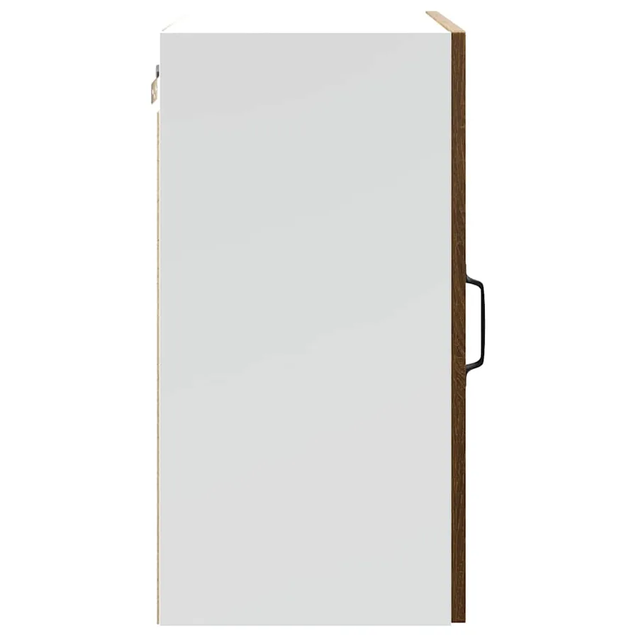 Armoire murale de cuisine Kalmar chêne marron bois d'ingénierie - 7