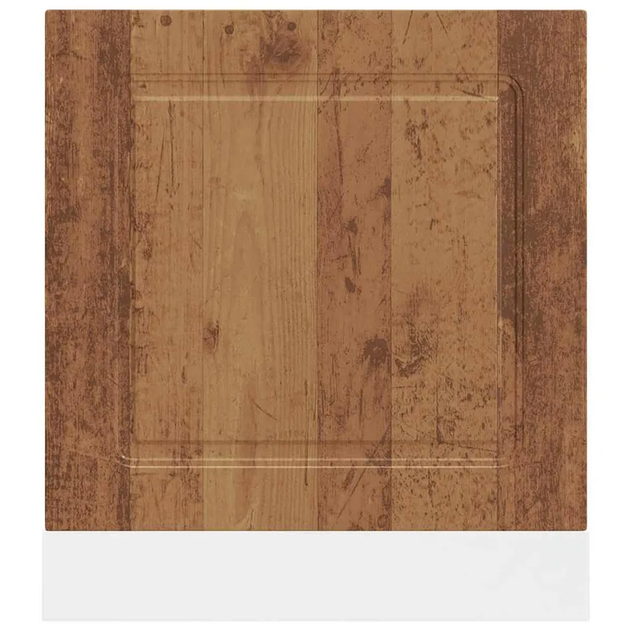 Panneau de lave-vaisselle Kalmar vieux bois 60x1,5x57 cm - 4