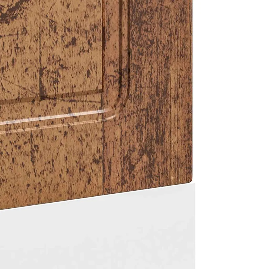 Panneau de lave-vaisselle Kalmar vieux bois 60x1,5x57 cm - 7