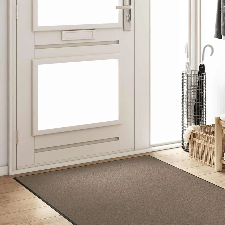 Tapis d'entrée Beige et Noir 120 x 300 cm 100% Polyamide - 3