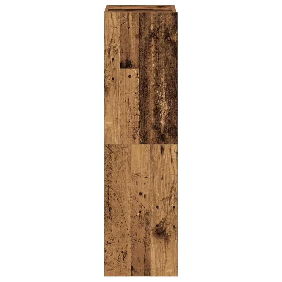 Meubles TV muraux 3 pcs vieux bois bois d'ingénierie - 8