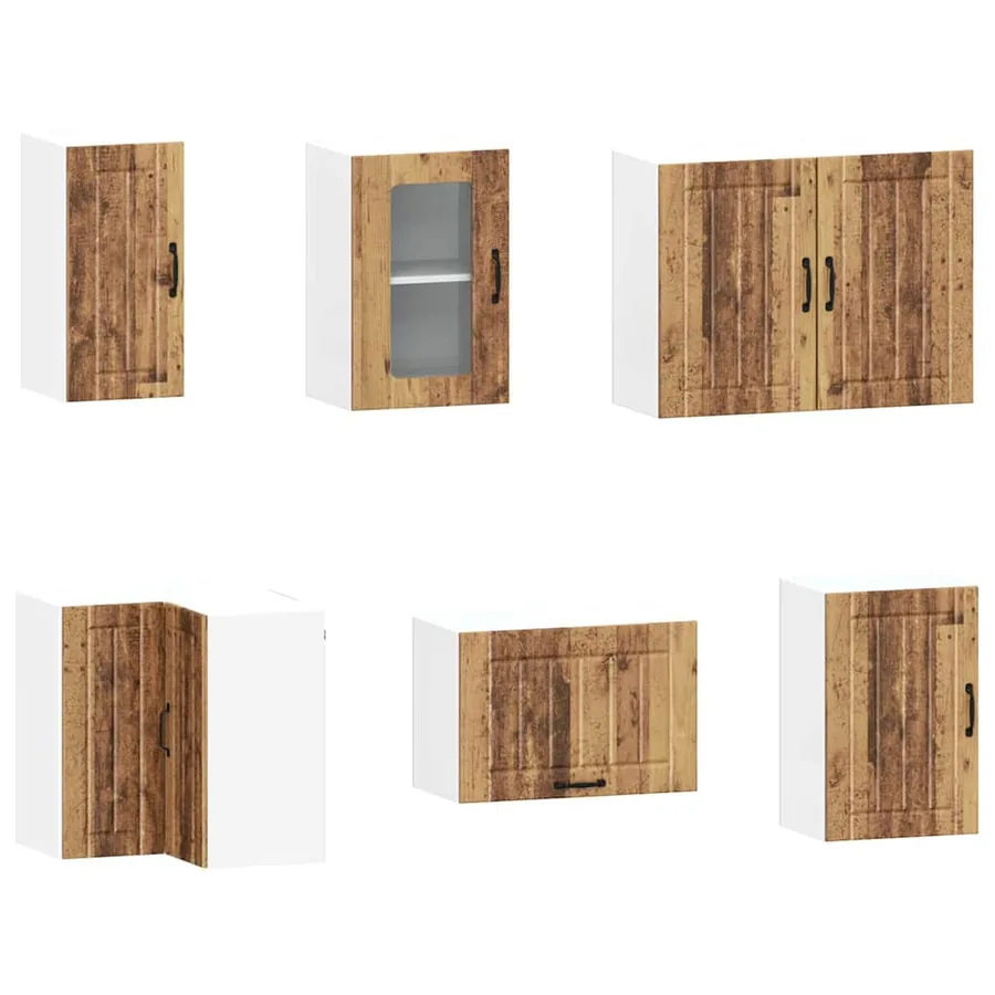 Ensemble d'armoires de cuisine 11 pcs Kalmar bois d'ingénierie - 5