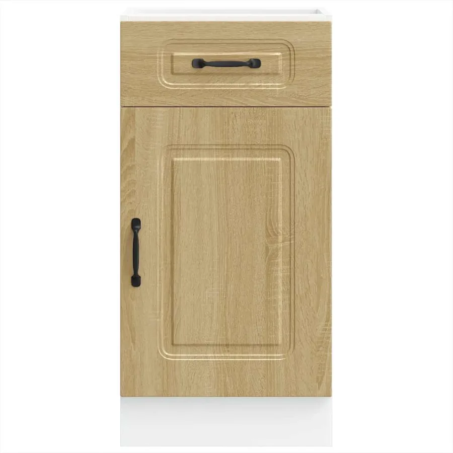Armoire de cuisine Kalmar chêne sonoma bois d'ingénierie - 4