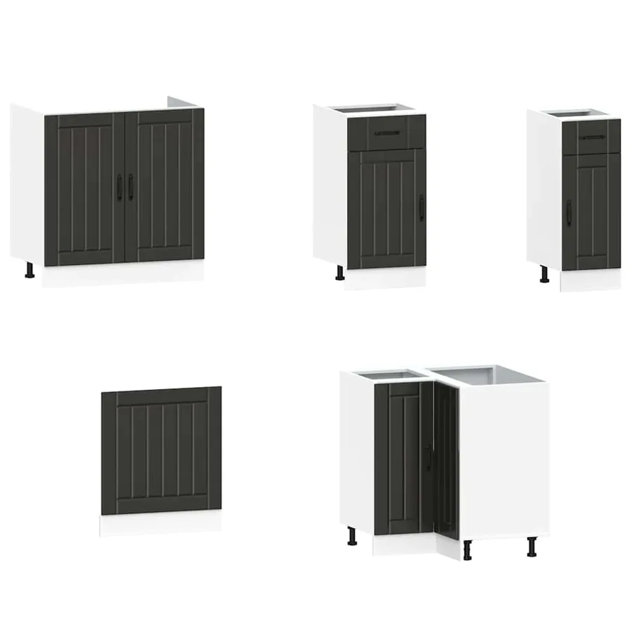 Ensemble d'armoires de cuisine 11 pcs Kalmar bois d'ingénierie - 4